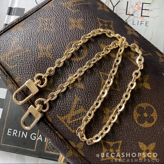 Shoulder Oval Chain Strap Replacement Gold - Etsy
