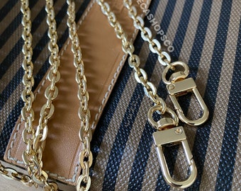 Louis vuitton crossbody gold chain strap sale