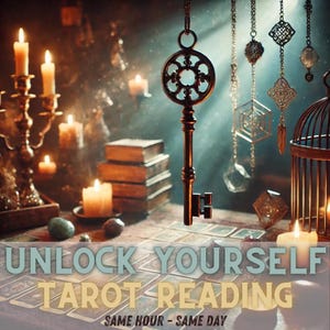 Entriegeln Sie sich selbst Tarot Lesung Same Hour Same Day Personalisierte psychische Lesung Wahrsagung Hexe spirituelle Magie Orakel Geschenk für sie