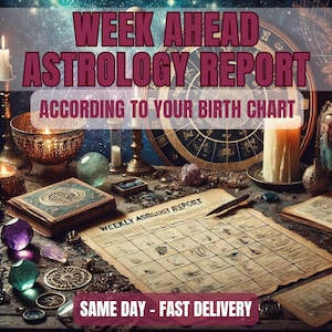 Informe astrológico de la semana que viene Tránsitos planetarios personalizados, fases lunares y perspectivas retrógradas Consulta astrológica Horóscopo de regalo para ella