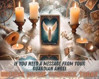 Message from your Guardian Angel Oracle Reading Same Hour Same Day psychic reading tarot reading divination witch spiritual gift for her