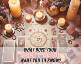 Spirit Guide Tarot Reading Same Hour Same Day Message from Your Spirit Guide psychic reading divination witch spiritual oracle gift for her