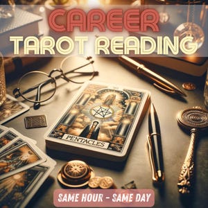 Carrière Tarot-leesinzichten voor baan Professionele groei Hetzelfde uur paranormale lezing waarzeggerij heks spiritueel magisch orakel cadeau voor haar
