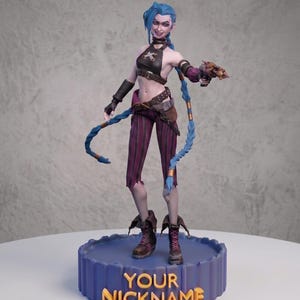 Jinx Custom Doll - Etsy