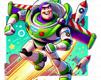 バズ ライトイヤー (トイ ストーリー) デジタル ファイル - SVG/PNG