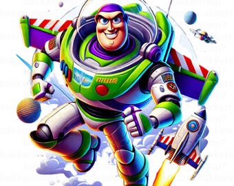 Buzz Lightyear png, Clipart de Buzz Lightyear, Personajes de Toystory, Diseño transparente, DESCARGA DIGITAL
