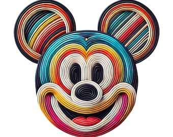 Mickey Mouse PNG, Mickey Mouse Clipart, Transparent Design, DIGITAL DOWNLOAD