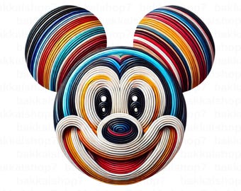 Mickey Mouse PNG, Mickey Mouse Clipart, Transparent Design, DIGITAL DOWNLOAD