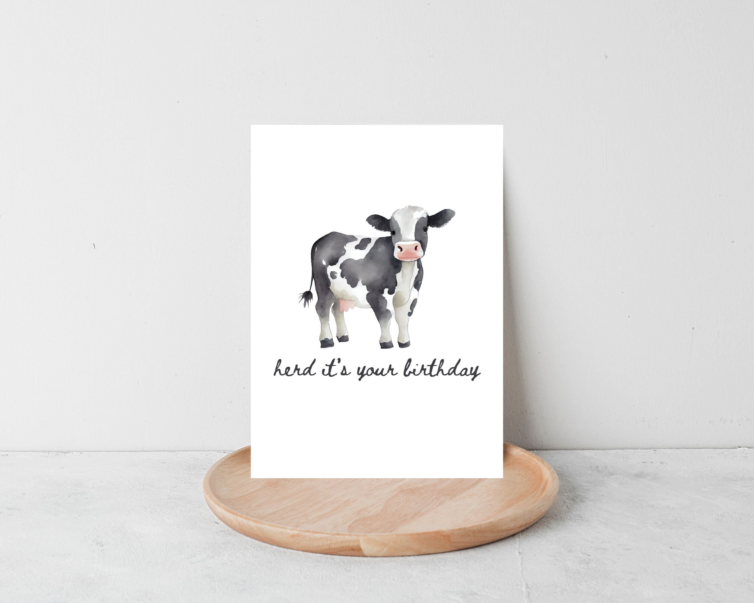 Printable Birthday Card, 5x7 Birthday Card, Digital Download, 5x7 ...