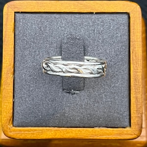 Vintage Celtic Style Sterling Silver Ring