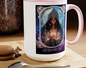 High Priestess Fairy Tale Tarot Card Mug