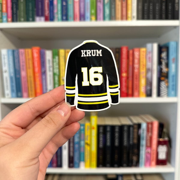 Krum jersey sticker - Heart Trick by Kristen Granata