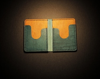 Swarm Bifold EDC Wallet Leather | Real Veg Tanned Italian Leather