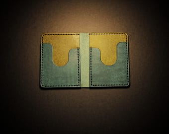 Swarm Bifold EDC Wallet Leather | Real Veg Tanned Italian Leather