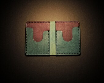 Swarm Bifold EDC Wallet Leather | Real Veg Tanned Italian Leather