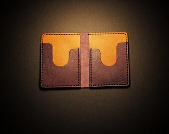 Swarm Bifold EDC Wallet Leather | Real Veg Tanned Italian Leather