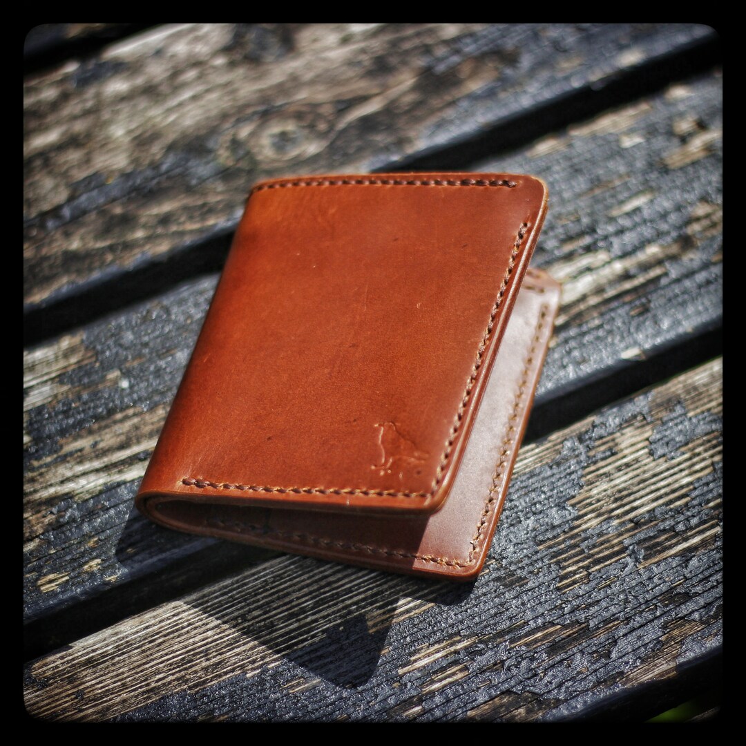 The Baddock Traditional Handmade Real Leather Wallet - Etsy