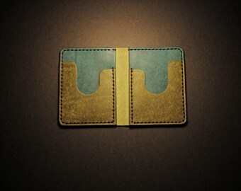 Swarm Bifold EDC Wallet Leather | Real Veg Tanned Italian Leather