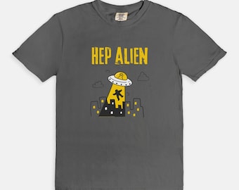 Hep Alien Band Shirt Comfort Colors Tee Série télévisée Rock des années 2000