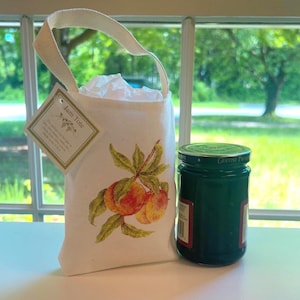 Jam - Jelly - Jelly Holder - Jam Holder - Jelly Gift - Handmade - Peach