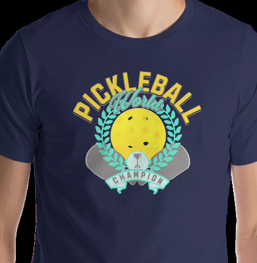 Pickleball Fan Tshirt pickleball World Champion Player Gift Shirt Soft