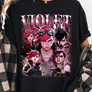 Vi Arcane Shirt, League of Legends Anime lol Shirt