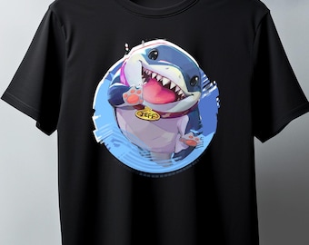 Marvel Rivals Jeff The Land Shark, Marvel Shark Unisex Graphic Vintage-style T-Shirt