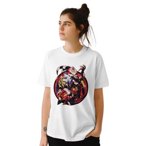 Hazbin Hotel, Helluva Boss Group, Unisex Graphic Vintage-style T-Shirt image 6