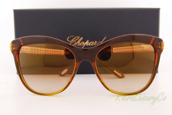 新品 ショパール サングラス ブラウン/アンバーフレーム ブラウン