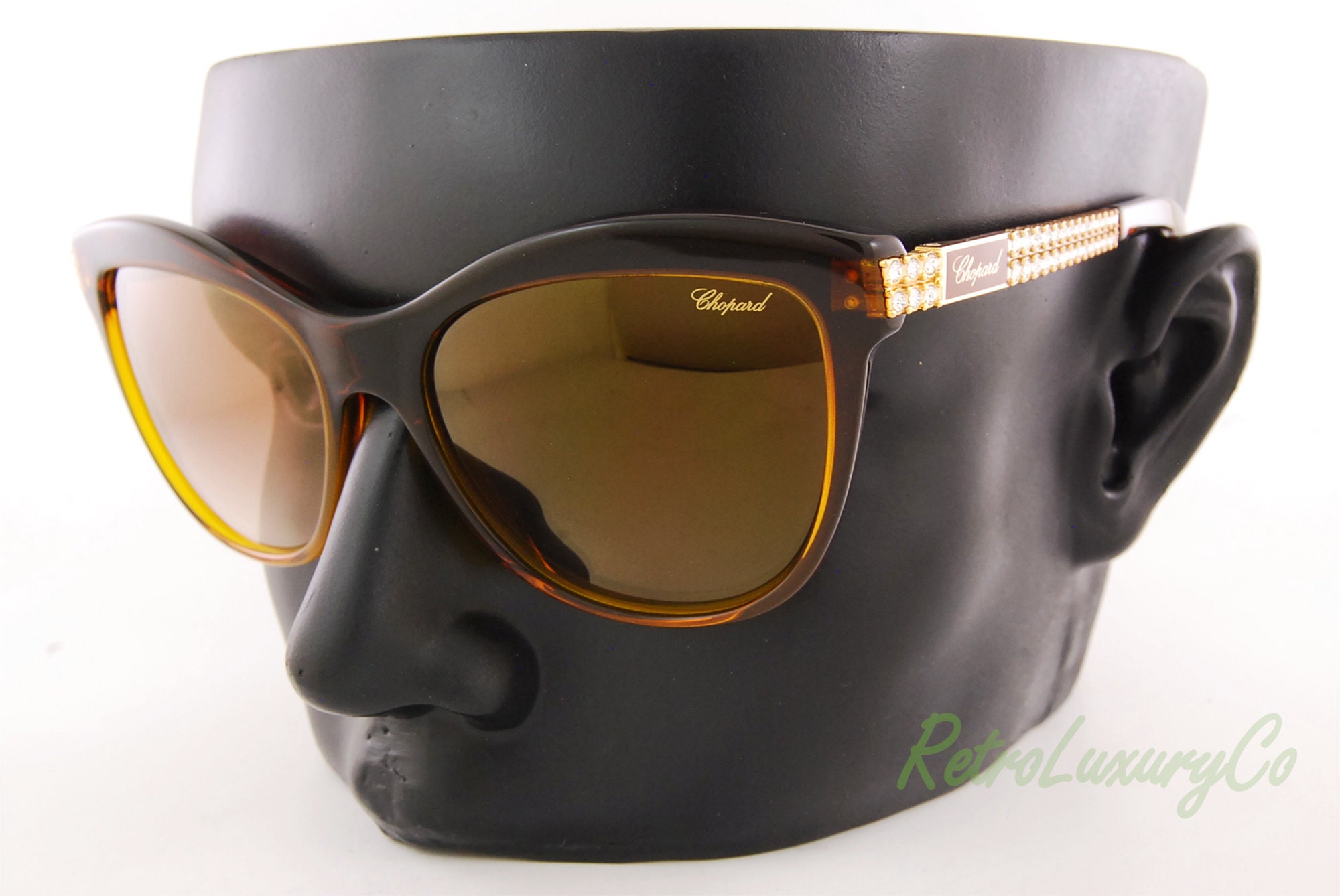 新品 ショパール サングラス ブラウン/アンバーフレーム ブラウン