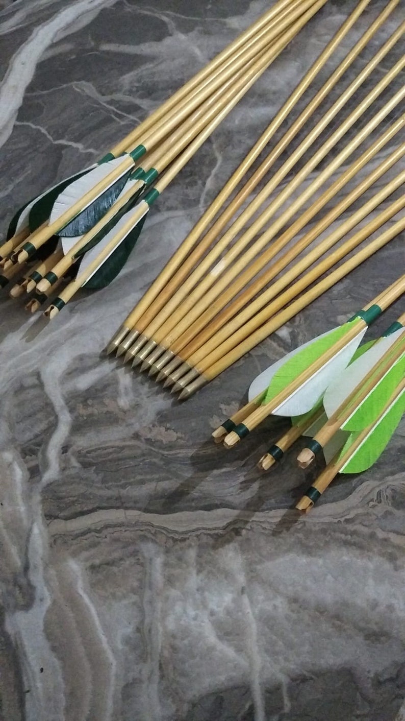 Traditional Wooden Wood Arrow for High Level Archers With the Same