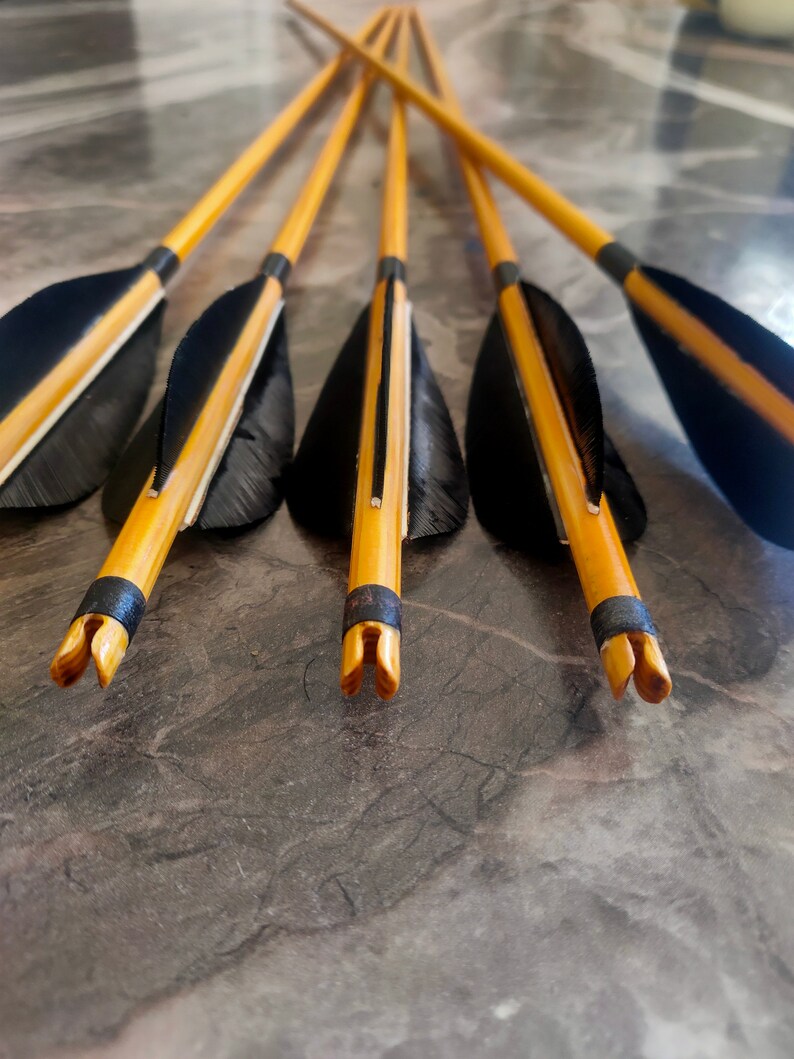 Traditional Wooden Wood Arrow for High Level Archers With the Same