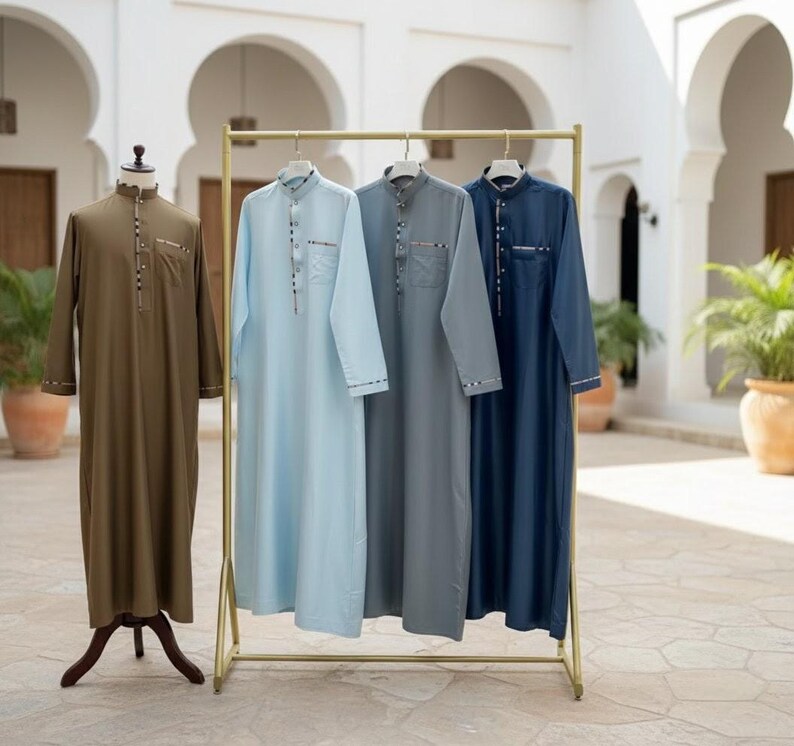 Thobe Rack Thobe Dress for Muslim Men - Etsy