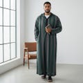 Hooded Thobe Dress for Muslim Men