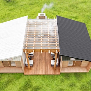 Twin Anchors Cottage House Plan | Small Cabin DIY Building Plans | Custom House Plans (Digital Download) image 18