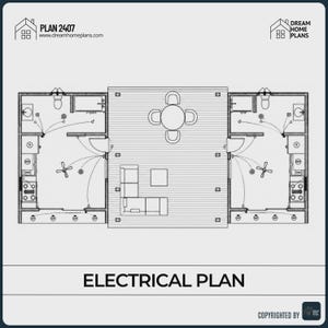 Twin Anchors Cottage House Plan | Small Cabin DIY Building Plans | Custom House Plans (Digital Download) image 8