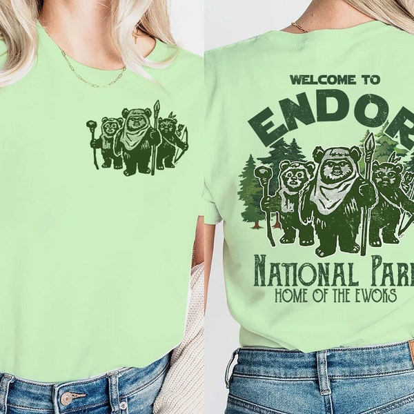 Star Wars Endor National Park Ewoks Svg, Star Wars Day Png, Galaxy's Edge, Magical Kingdom, Family Trip Svg, Star Wars Png, Ewoks Png