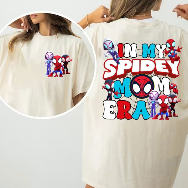 In My Spidey Mom Era Png, Spiderman Mom Png, Mother's Day Png, Super Mom Png, Magical Kingdom, Gift For Mommy, Digital Download, Spidey Mama