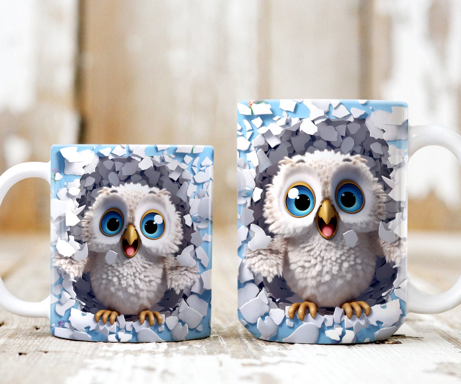 Etsy Art Wall Coffee - Owl