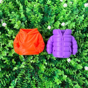 Hoodie or Puffer Jacket Pen Holder | Cute Desk Organiser | 3D Printed Pen Pot | Desk Decor | Gift Idea