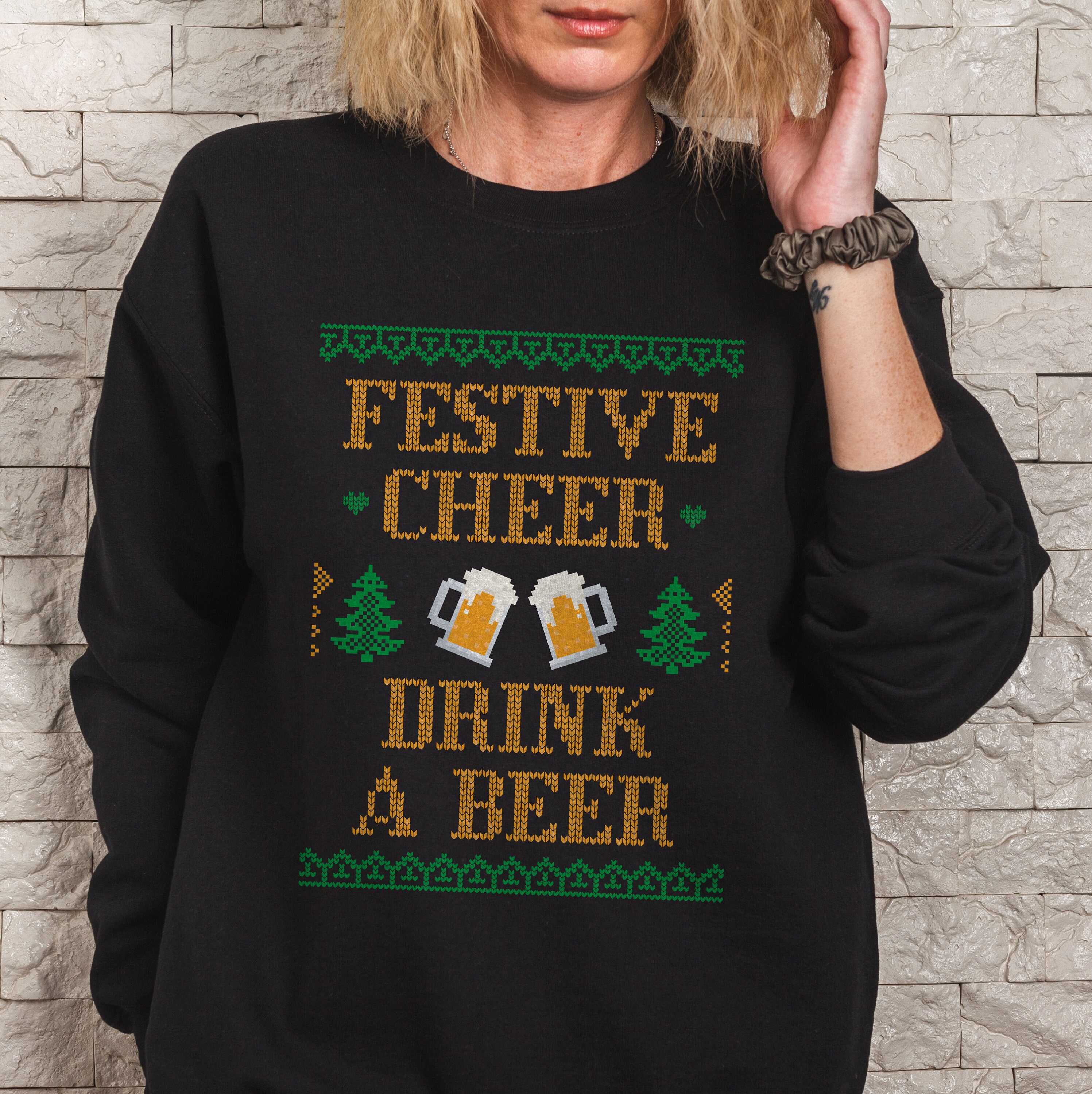 Beer Ugly Sweater Etsy UK