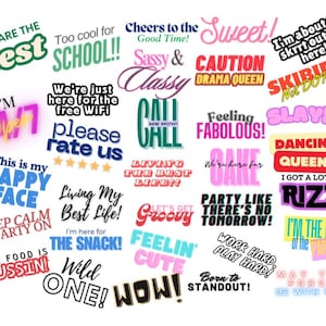 32 Fun Digital Printable Photo Booth Props WITHOUT BACKGROUND - Instant Download