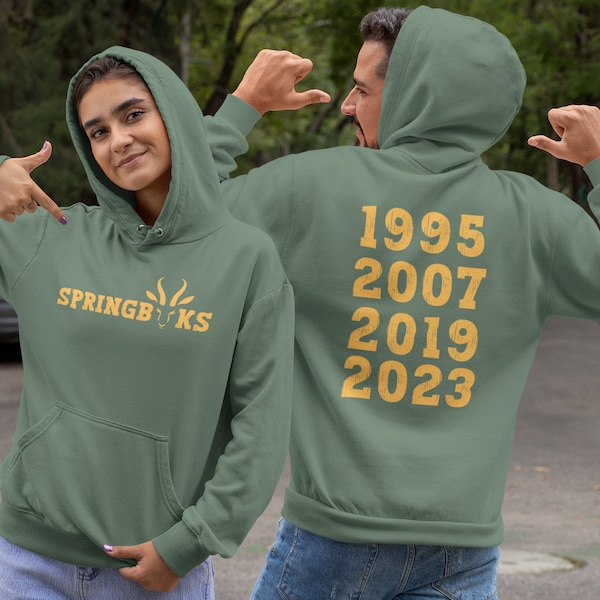 South African Rugby Hoodie, rugby gift, rugby, Springbok, rugby gifts, 2023 Champions, Classic Unisex Pullover Hoodie