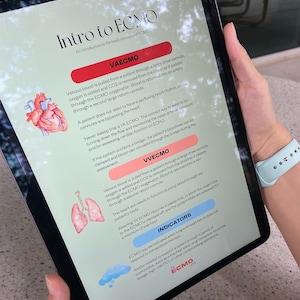 Inleidende ECMO-factsheet. Basiskennis van wat ECMO is en de verschillende typen. Perfect voor CVICU-verpleegkundigen, ademhalingstherapeuten.