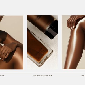 Melanin Skincare Stock Photos, Aesthetic Melanin Beauty Skin Care Stock Images for Esthetician Beauty Salon Social Media & Branding image 7