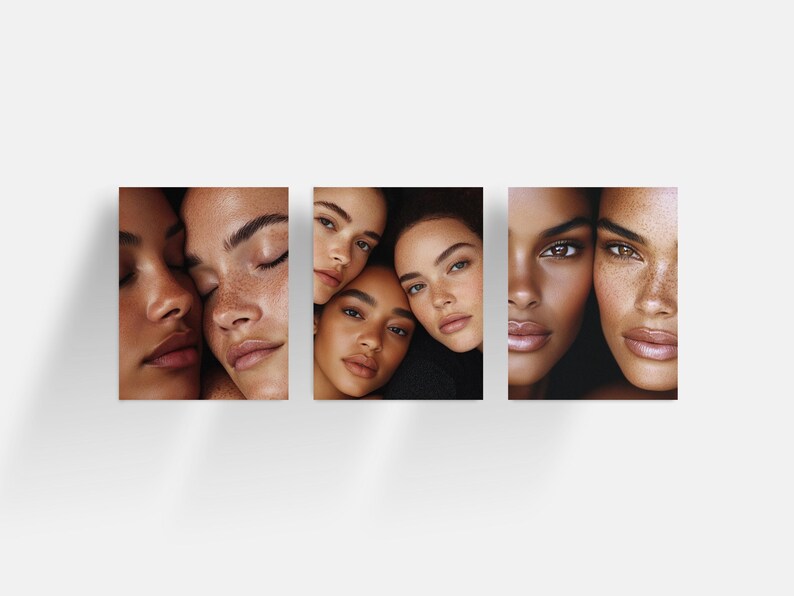 Aesthetic Skincare Stock Photos, Esthetician Social Media, Beauty Instagram Templates, Flawless Healthy Glowing Skin, AI Beauty Stock Images image 11