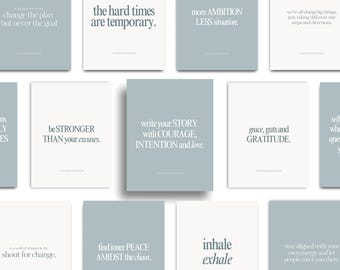 Instagram Quote Templates, Inspirational Minimalist Quotes, Instagram Post Story Quotes, Editable Canva Quote Templates, Instagram Templates