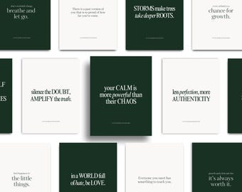 Instagram Quote Templates, Inspirational Minimalist Quotes, Instagram Post Story Quotes, Editable Canva Quote Templates, Instagram Templates