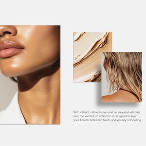 Aesthetic Skincare Stock Photos, 100 AI Beauty Images, Diverse Women Portraits for Esthetician Medspa & Beauty Salon Social Media Branding 画像 11
