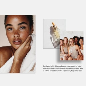 Diverse Skincare Stock Photos, Natural Beauty Portraits, Aesthetic Editorial Stock Images for Instagram, Beauty Salon & Esthetician Branding imagen 11